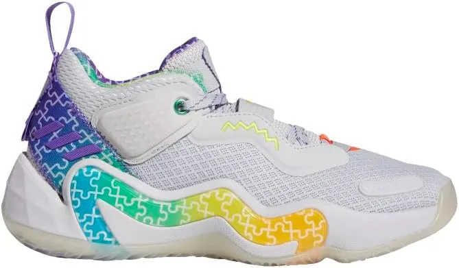 adidas Unisex-Child Donovan Mitchell Issue 3 Basketball Shoes