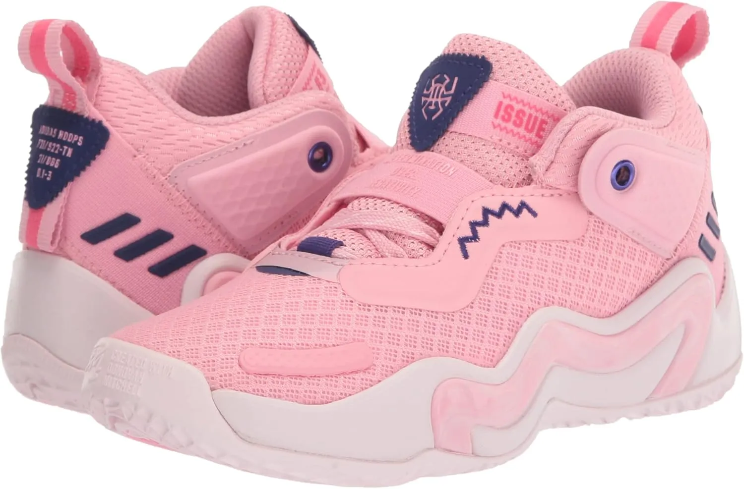 adidas Unisex-Child Donovan Mitchell Issue 3 Basketball Shoes