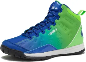 AND1 Showout Girls & Boys Basketball Shoes Kids, Boys High Top Sneakers, Youth Size 1 to 7 Kids Basketball Shoes Boys
