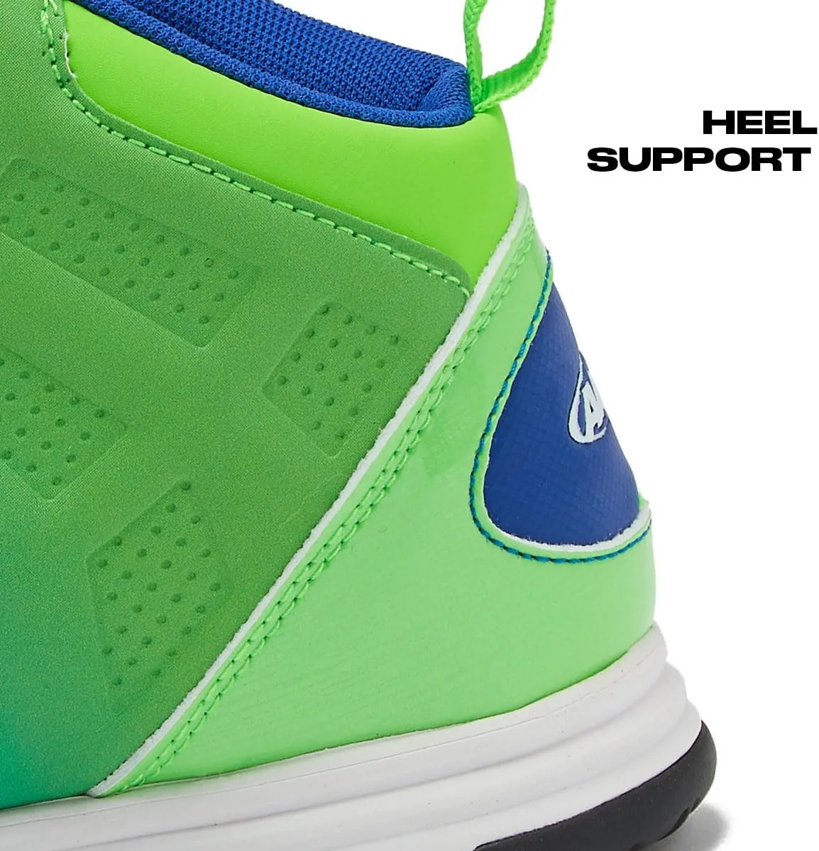 AND1 Showout Girls & Boys Basketball Shoes Kids, Boys High Top Sneakers, Youth Size 1 to 7 Kids Basketball Shoes Boys