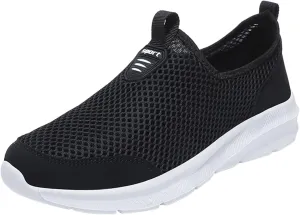 Arch Support Hiking Shoes for Men Breathable Casual Comfortable Walking Sneaker Men's Breathable Barefoot Shoes