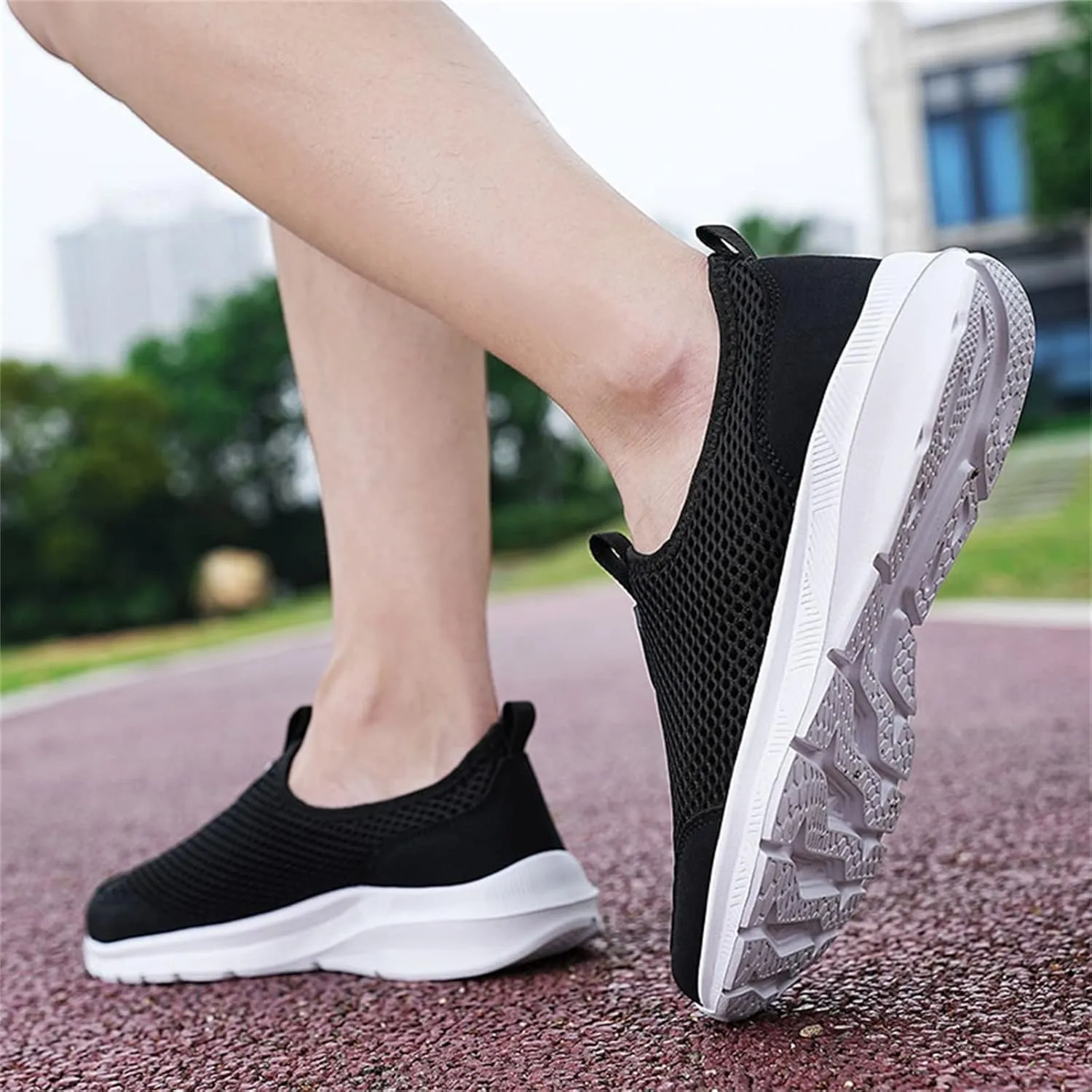 Arch Support Hiking Shoes for Men Breathable Casual Comfortable Walking Sneaker Men's Breathable Barefoot Shoes