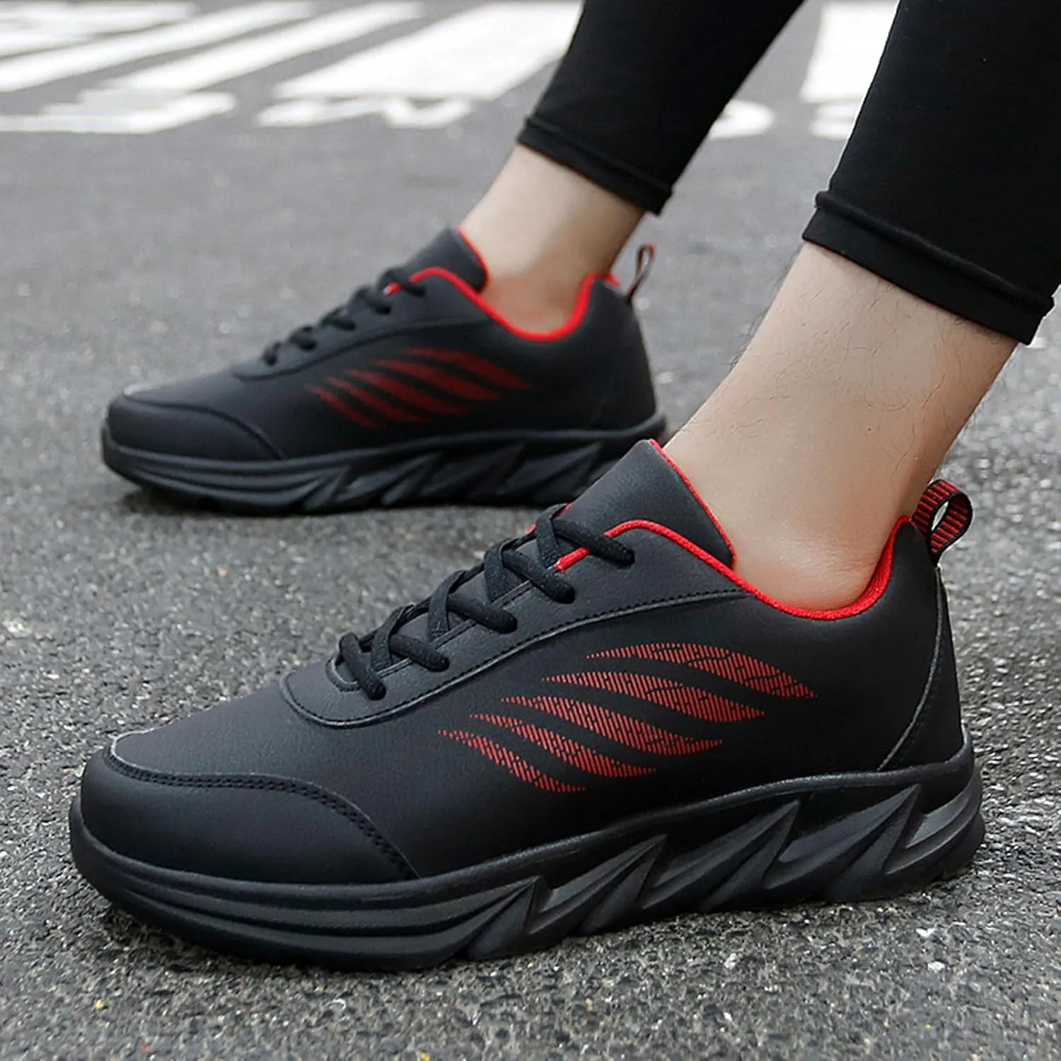 Arch Support Sports Shoes for Men Breathable Casual Comfortable Walking Sneaker Men's Breathable Barefoot Shoes
