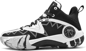 ASHION Kids Youth Basketball Shoes Non-Slip Boys High Top Sneakers Girls School Trainers