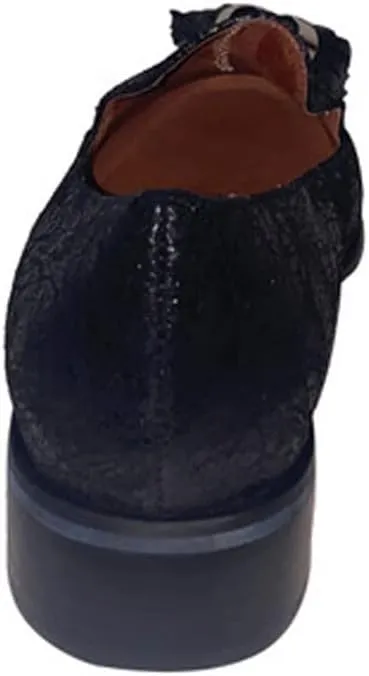 Authentic Robrts Floral Leather Mule Heel Sandal - Black Leather Rose Mule - Women's Designer Shoes - Women's Fashion Shoes
