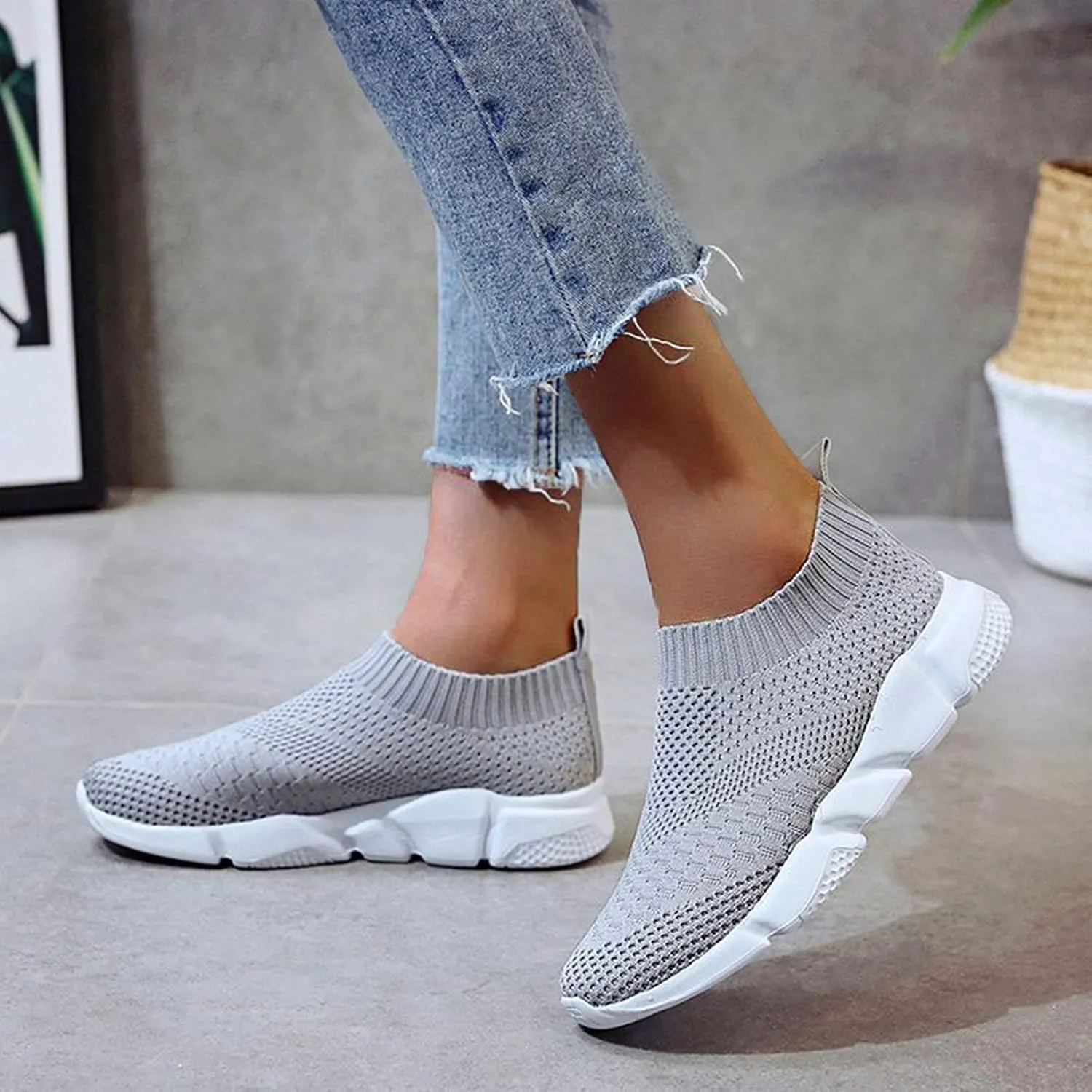 Black Slip Ons Women Sneakers Slip On Shoes Women Dressy Black Non Slip Shoes for Women Back Support White High Top Sneakers for Women Comfy Open Toe Flats Shoes Women Dressy Cute