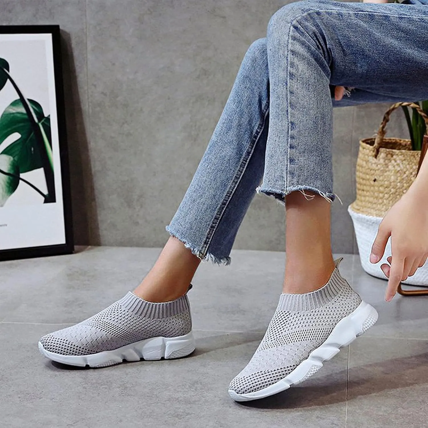 Black Slip Ons Women Sneakers Slip On Shoes Women Dressy Black Non Slip Shoes for Women Back Support White High Top Sneakers for Women Comfy Open Toe Flats Shoes Women Dressy Cute