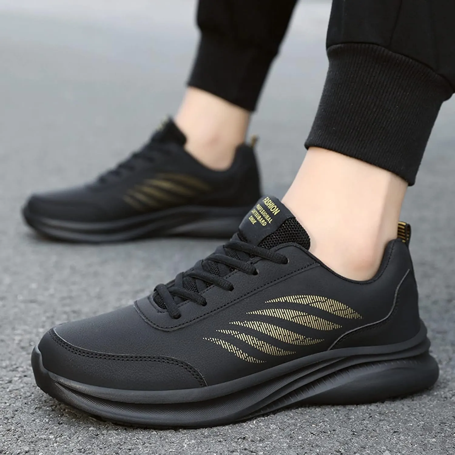 Breathable Diabetic Shoes for Men Breathable Casual Comfortable Walking Sneaker Business Casual Versatile Shoes