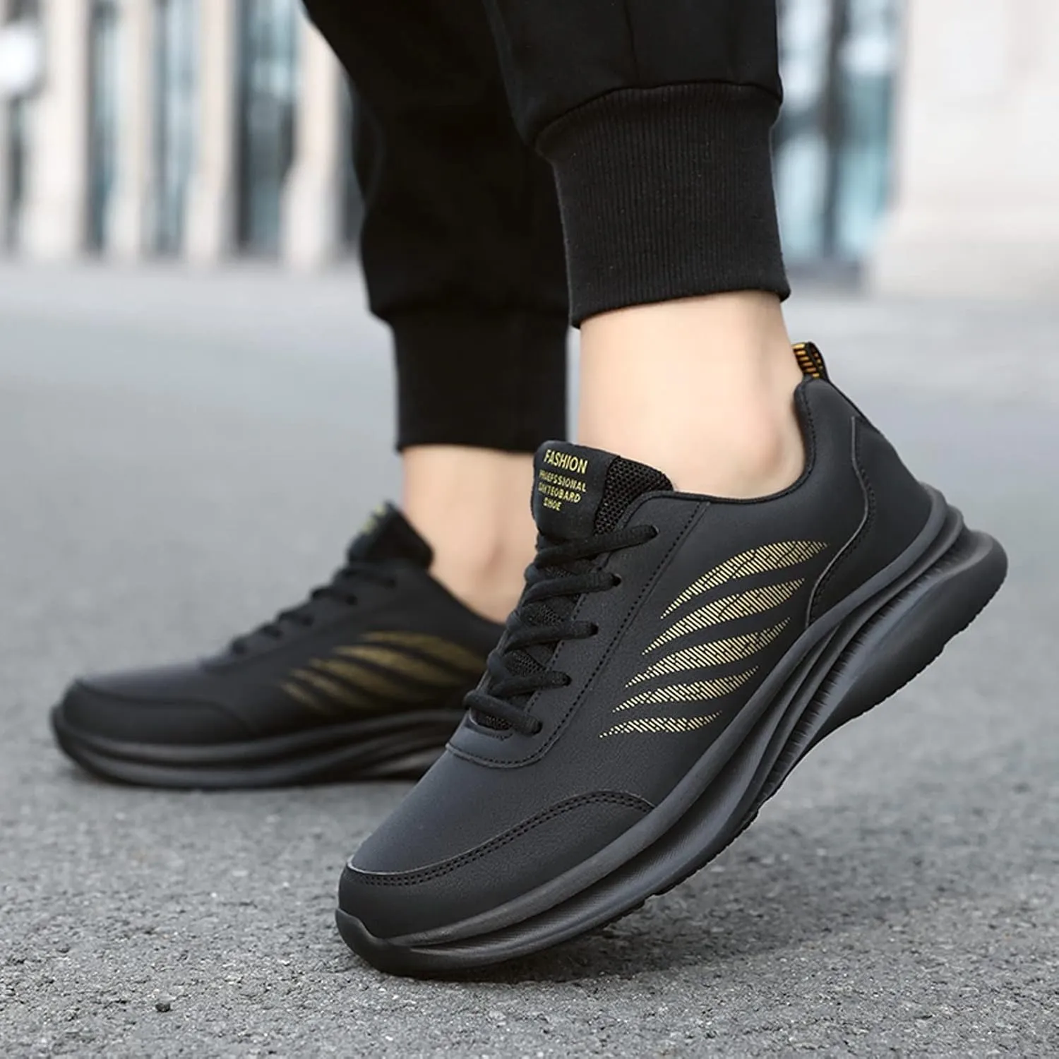 Breathable Diabetic Shoes for Men Breathable Casual Comfortable Walking Sneaker Business Casual Versatile Shoes