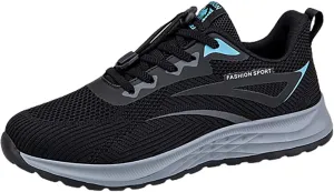 Breathable Walking Shoes for Men Breathable Elastic Fly Woven Mesh Sneaker Fashion Lightweight Sneakers for Men