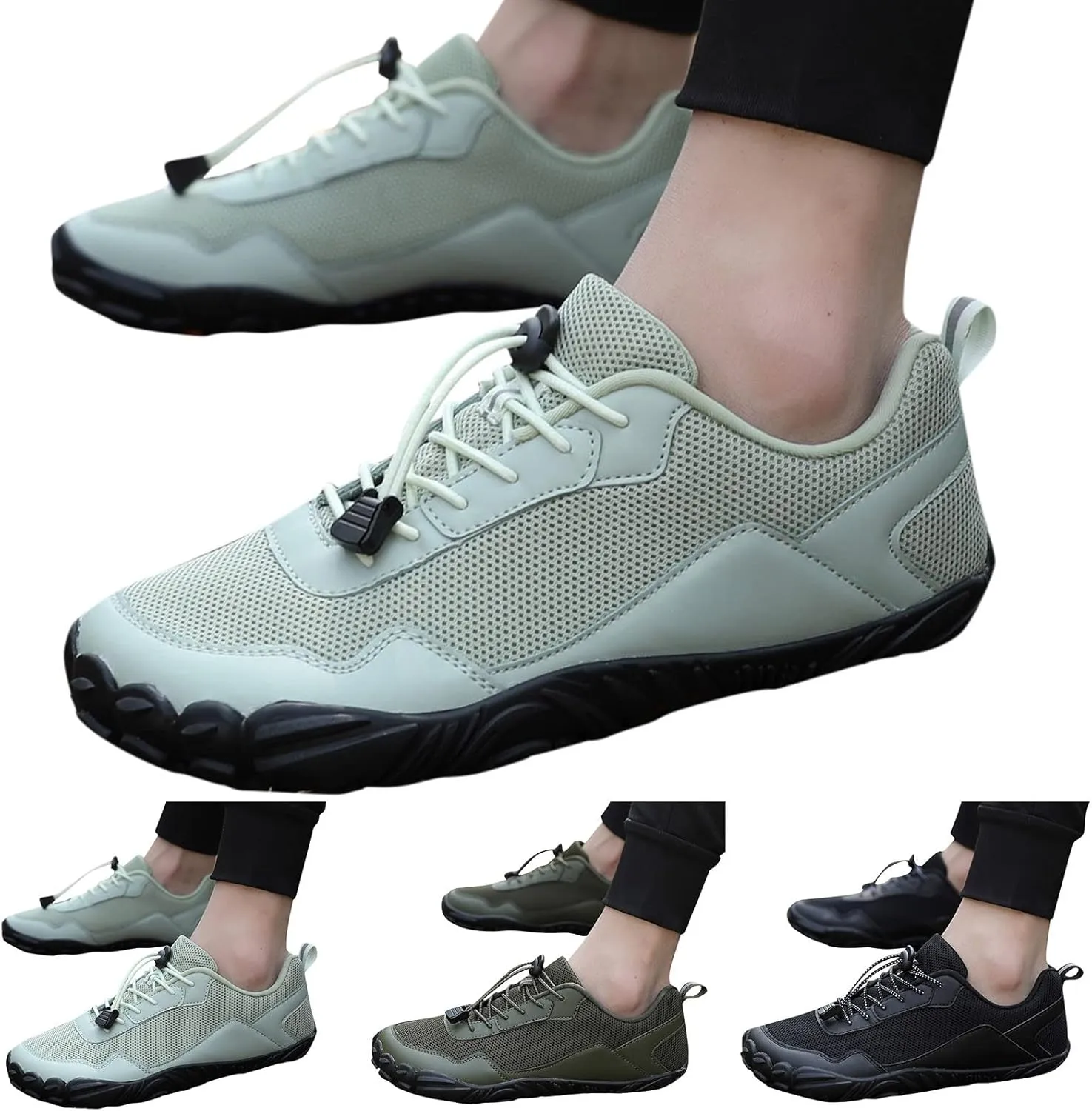 Breathable Walking Shoes for Men Casual Sneaker Mesh Breathable Walking Shoe Arch Support Walking Shoes for Men