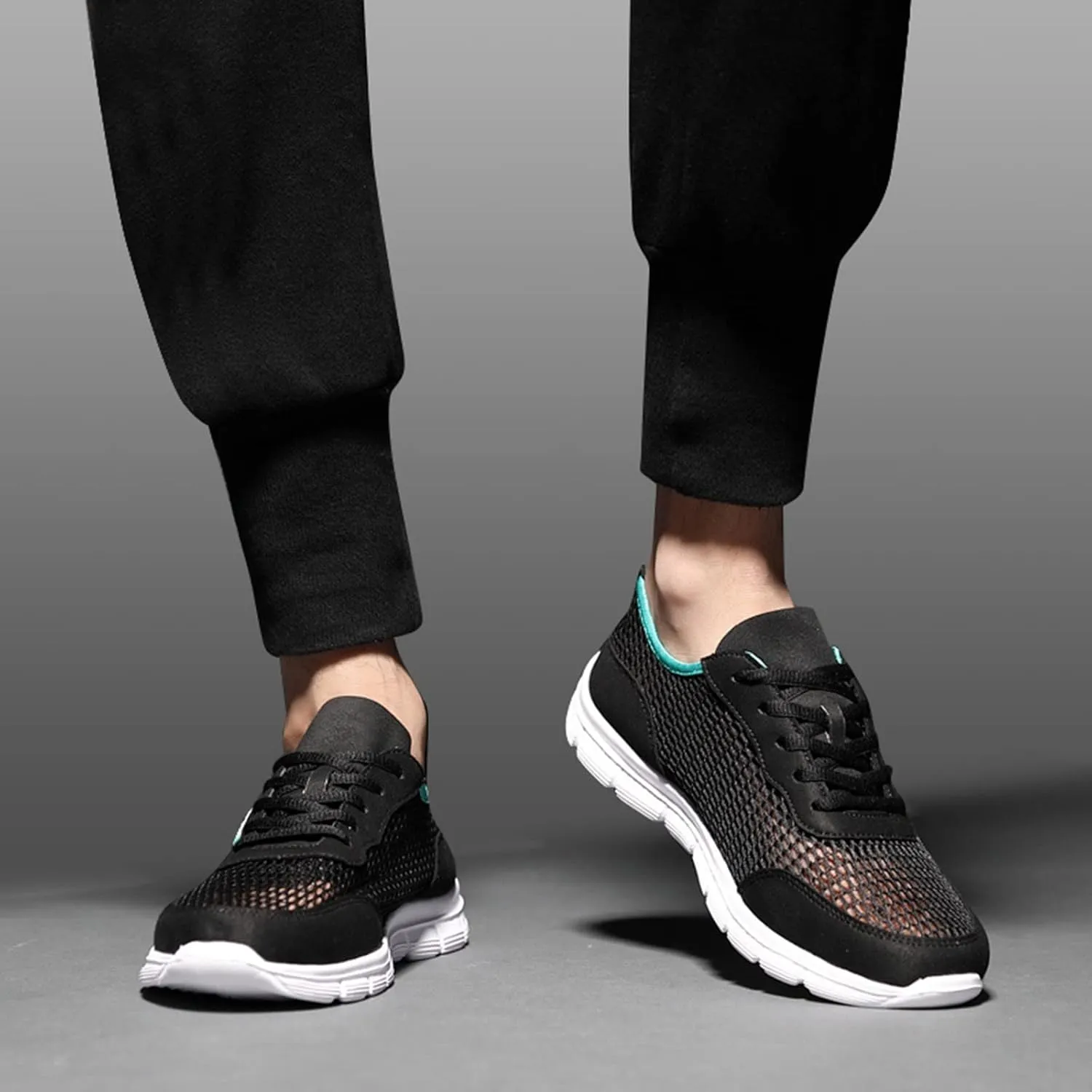 Breathable Walking Shoes for Men Casual Sneaker Mesh Breathable Walking Shoe Men's Sport Breathable Mesh Shoes
