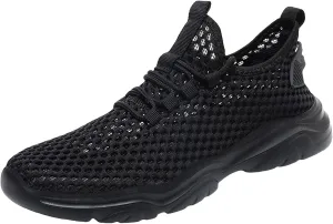 Breathable Walking Shoes for Men Lightweight Breathable Slip on Running Shoe Lightweight Diabetic Shoes for Men