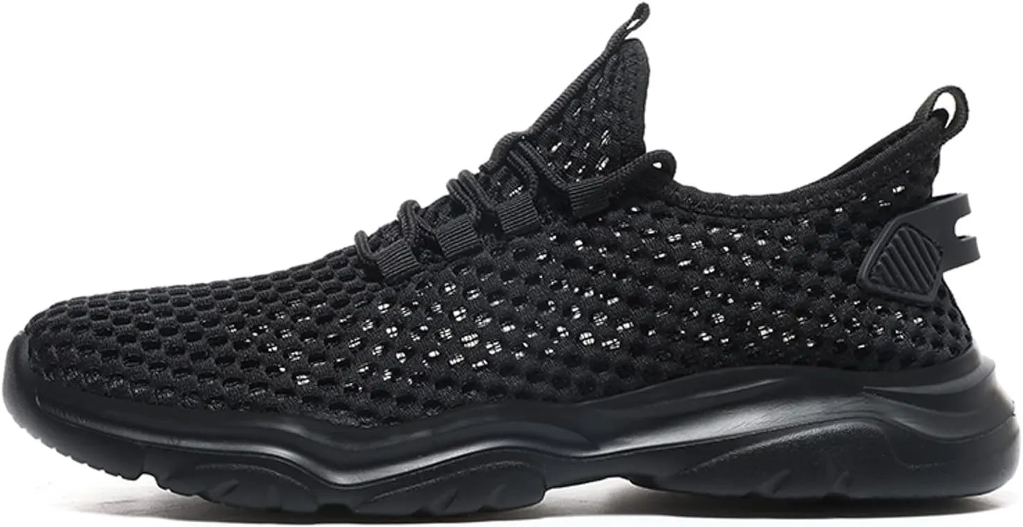 Breathable Walking Shoes for Men Lightweight Breathable Slip on Running Shoe Lightweight Diabetic Shoes for Men