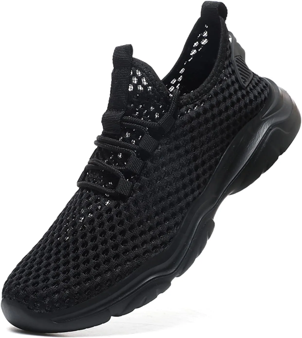 Breathable Walking Shoes for Men Lightweight Breathable Slip on Running Shoe Lightweight Diabetic Shoes for Men