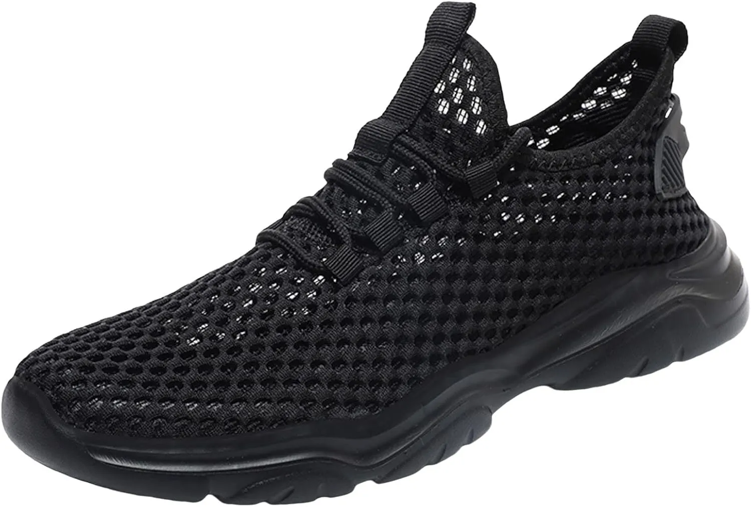 Breathable Walking Shoes for Men Lightweight Breathable Slip on Running Shoe Lightweight Diabetic Shoes for Men