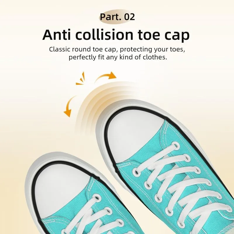 Canvas Shoes for Women Men Low Top Lace Up Sneakers Canvas Fashion Sneakers Classic Casual Walking Shoes Comfortable Breathable