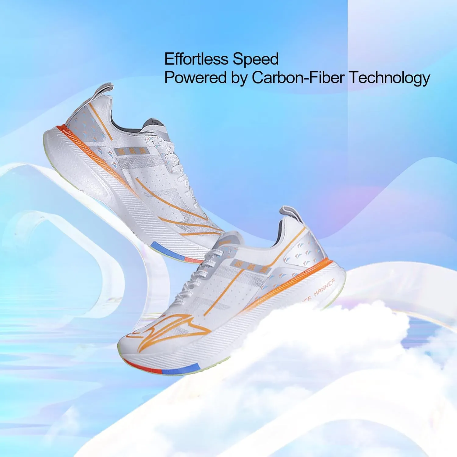 Carbon Plate Running Shoes for Women – Cushioned, Lightweight, Breathable, Non-Slip Road Sneakers