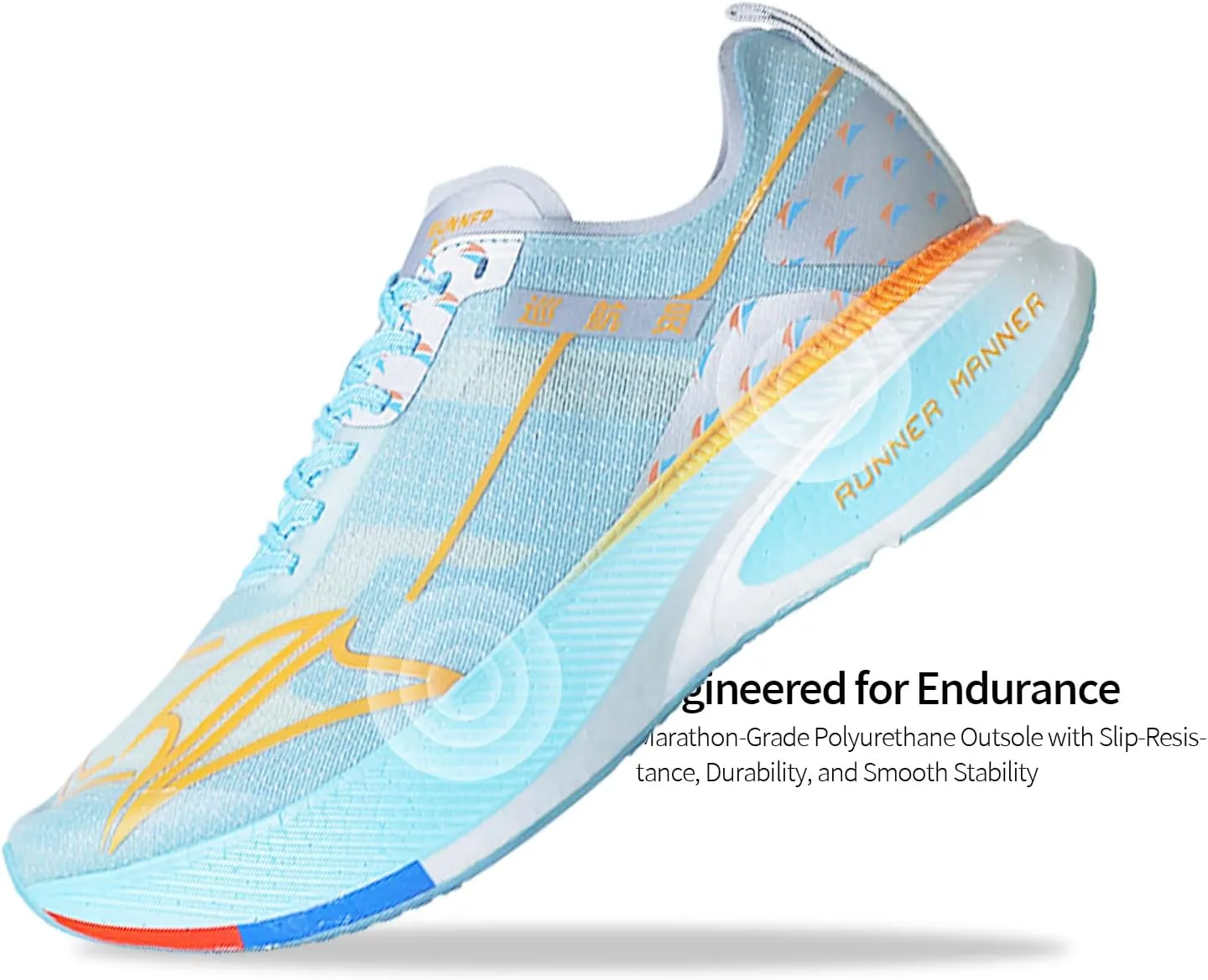 Carbon Plate Running Shoes for Women – Cushioned, Lightweight, Breathable, Non-Slip Road Sneakers