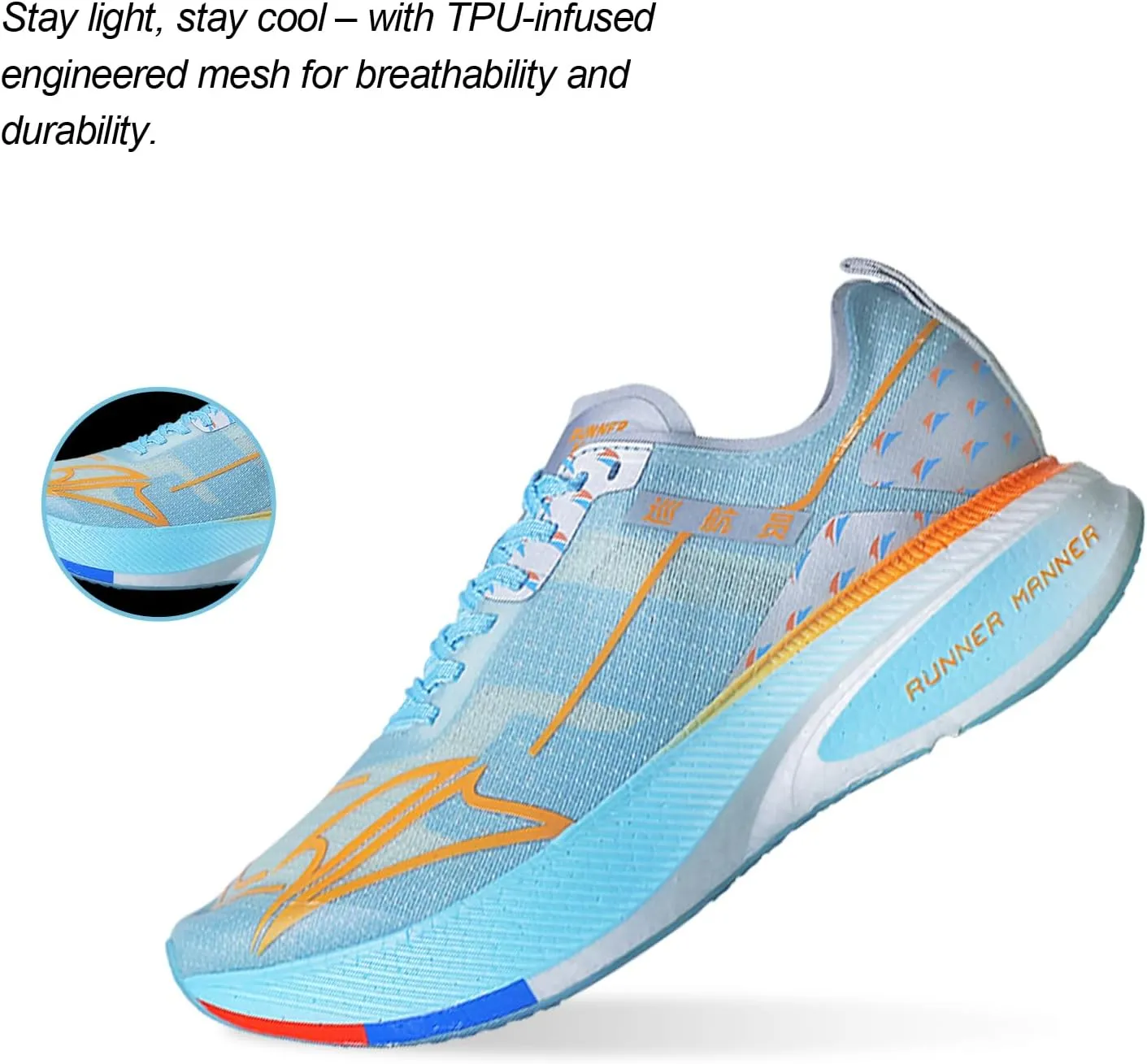 Carbon Plate Running Shoes for Women – Cushioned, Lightweight, Breathable, Non-Slip Road Sneakers
