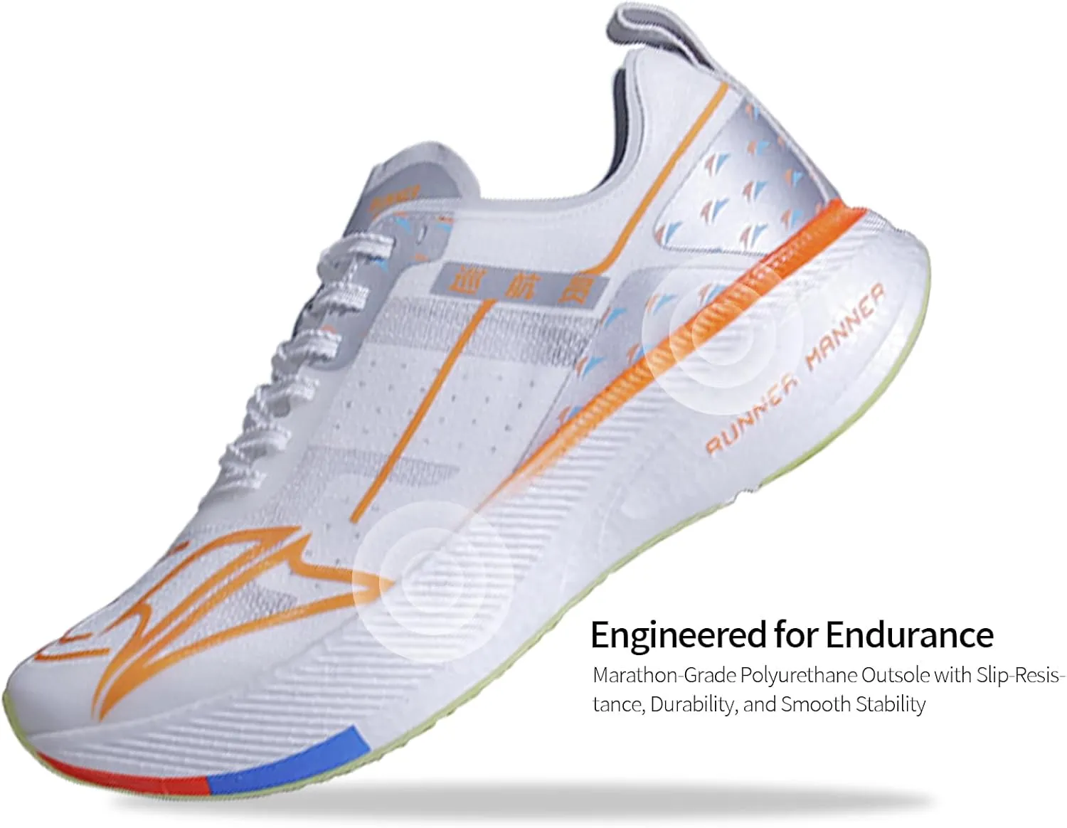 Carbon Plate Running Shoes for Women – Cushioned, Lightweight, Breathable, Non-Slip Road Sneakers