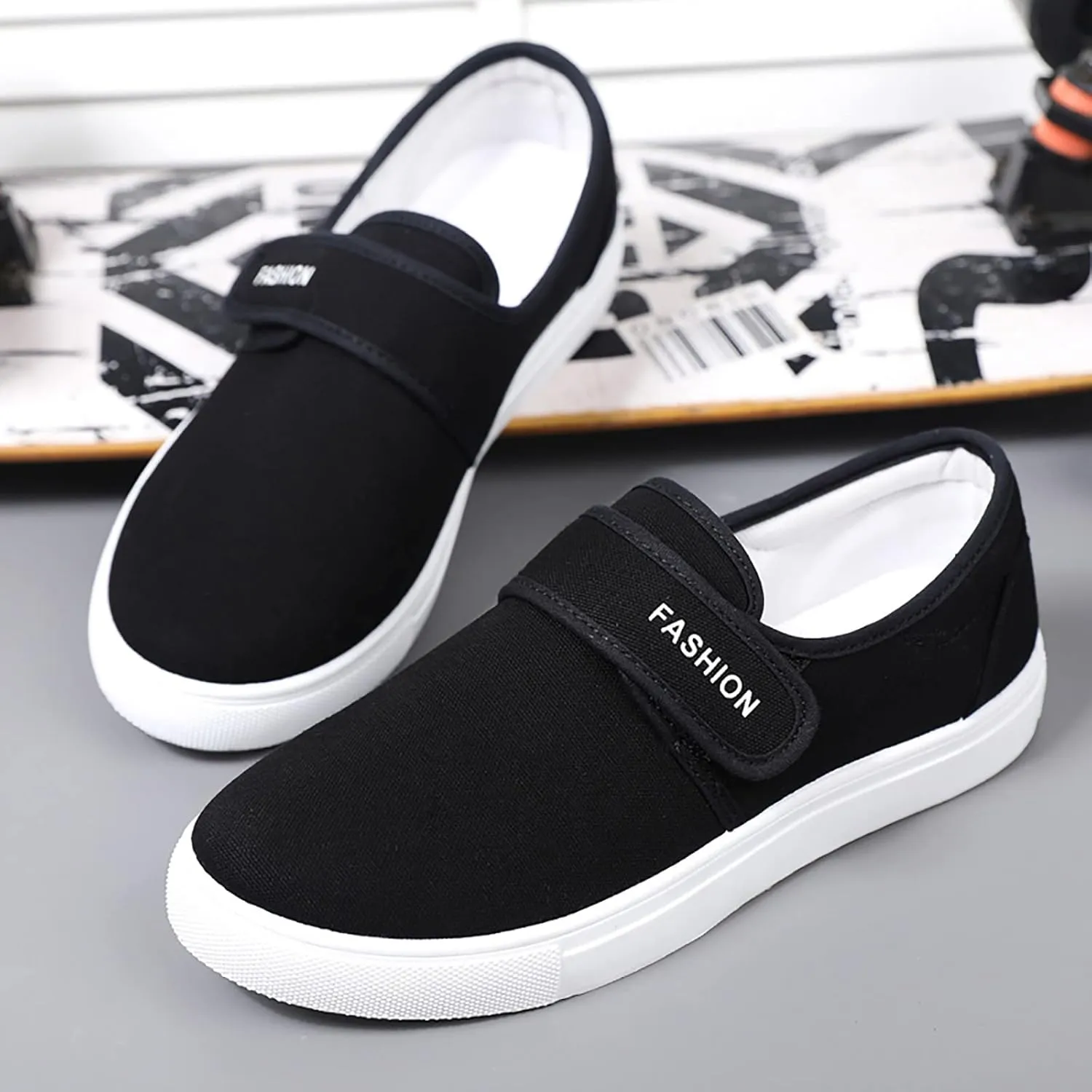 Casual Dress Shoes Canvas for Men Low Top Walking Shoes Fashion Casual