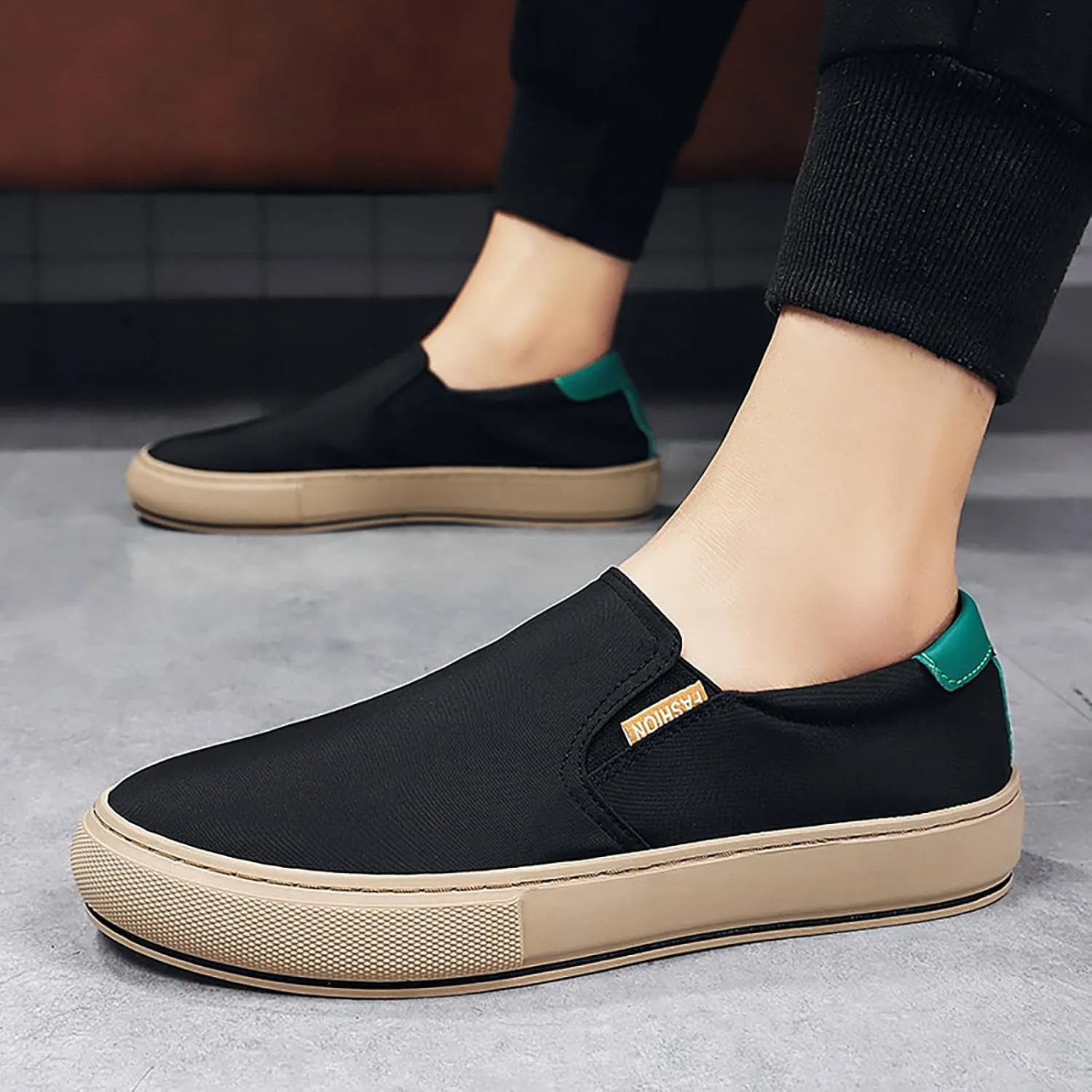 Casual Dress Shoes Canvas Summer Men's Shoes Korean Version of The Trend of Ice Cloth Breathable Board Casual