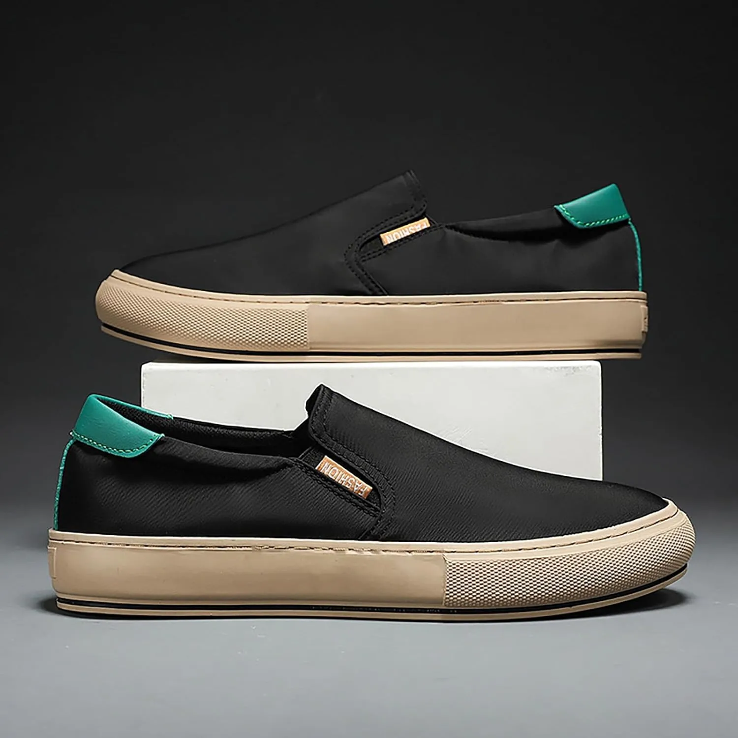 Casual Dress Shoes Canvas Summer Men's Shoes Korean Version of The Trend of Ice Cloth Breathable Board Casual