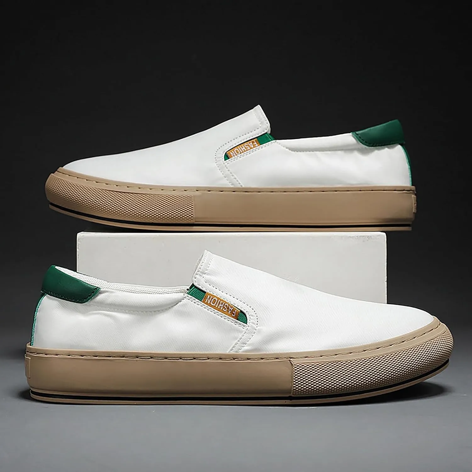 Casual Dress Shoes Canvas Summer Men's Shoes Korean Version of The Trend of Ice Cloth Breathable Board Casual