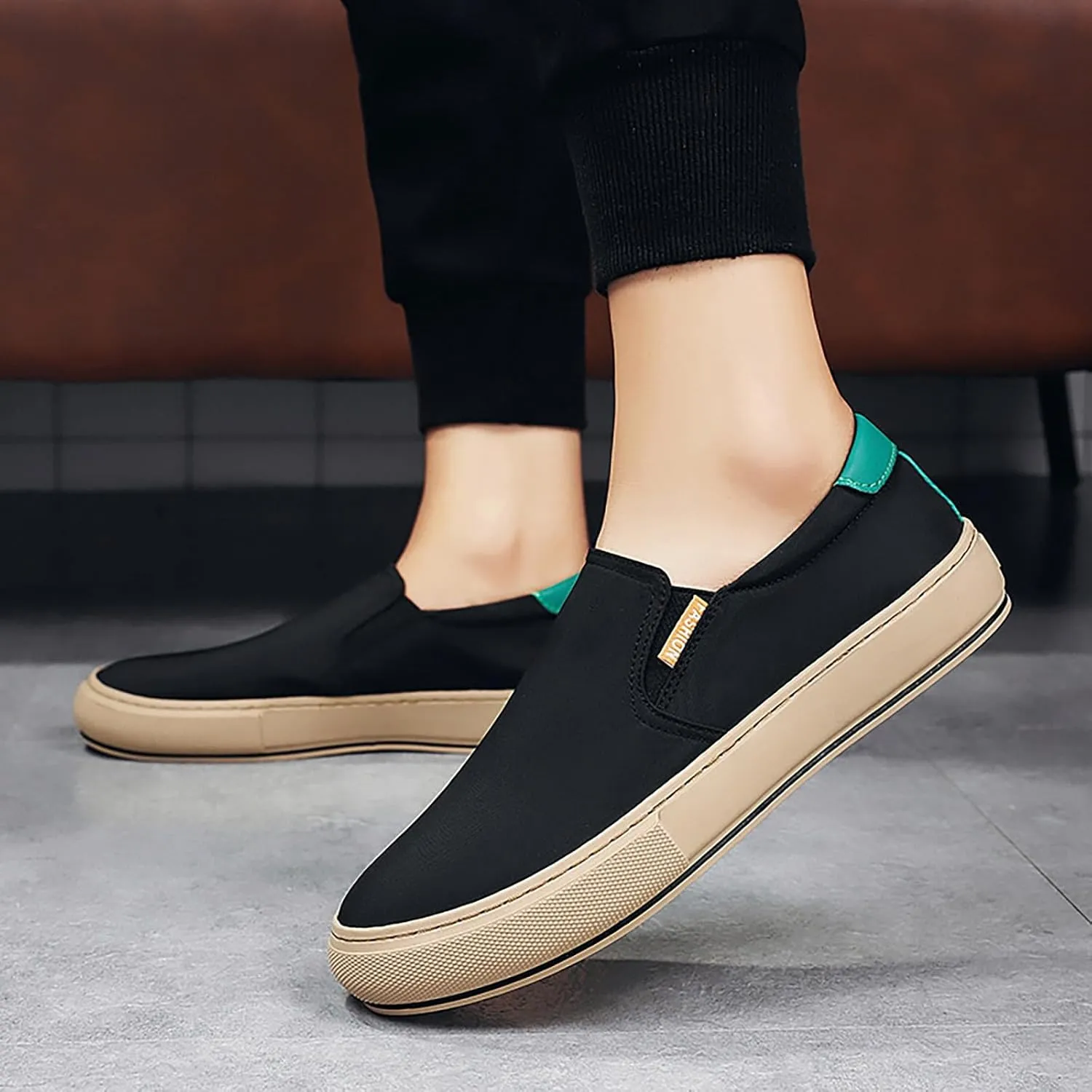 Casual Dress Shoes Canvas Summer Men's Shoes Korean Version of The Trend of Ice Cloth Breathable Board Casual