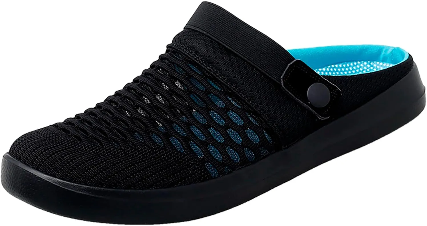 Casual Dress Shoes Men's Hollow Mesh Casual Sneakers Summer Sandals Breathable Shoes A Slip On Beach