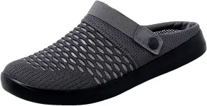 Casual Dress Shoes Men's Hollow Mesh Casual Sneakers Summer Sandals Breathable Shoes A Slip On Beach