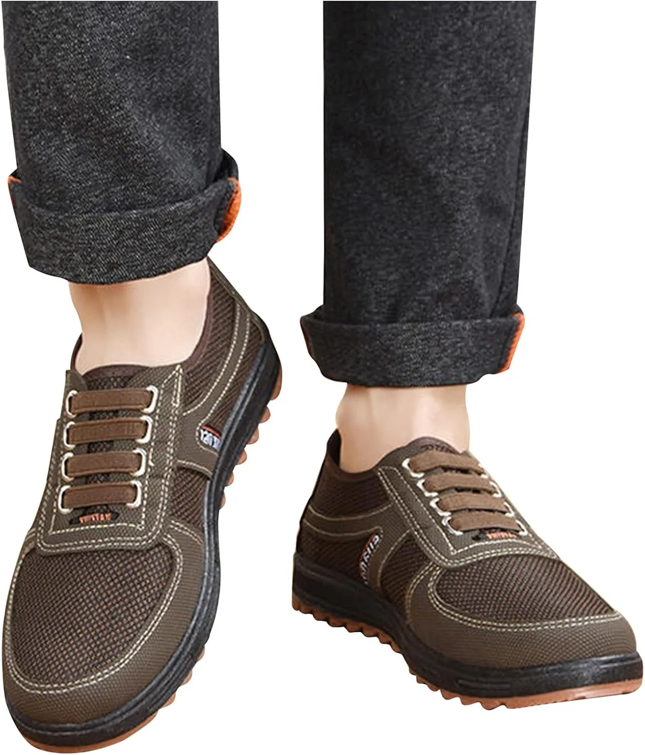 Casual Shoes for Men Breathable Shoes Cloth Men's Slip Wear Fashion Casual On Men's
