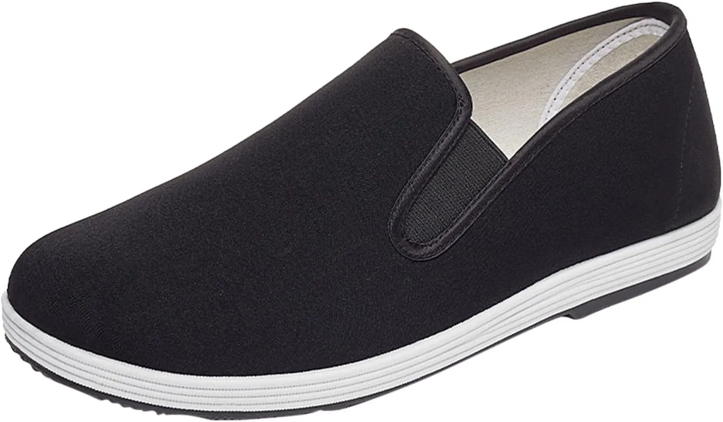 Casual Shoes for Men Fashion Men Casual Shoes Flat Lightweight Comfortable Solid Color Shallow Slip On Simple