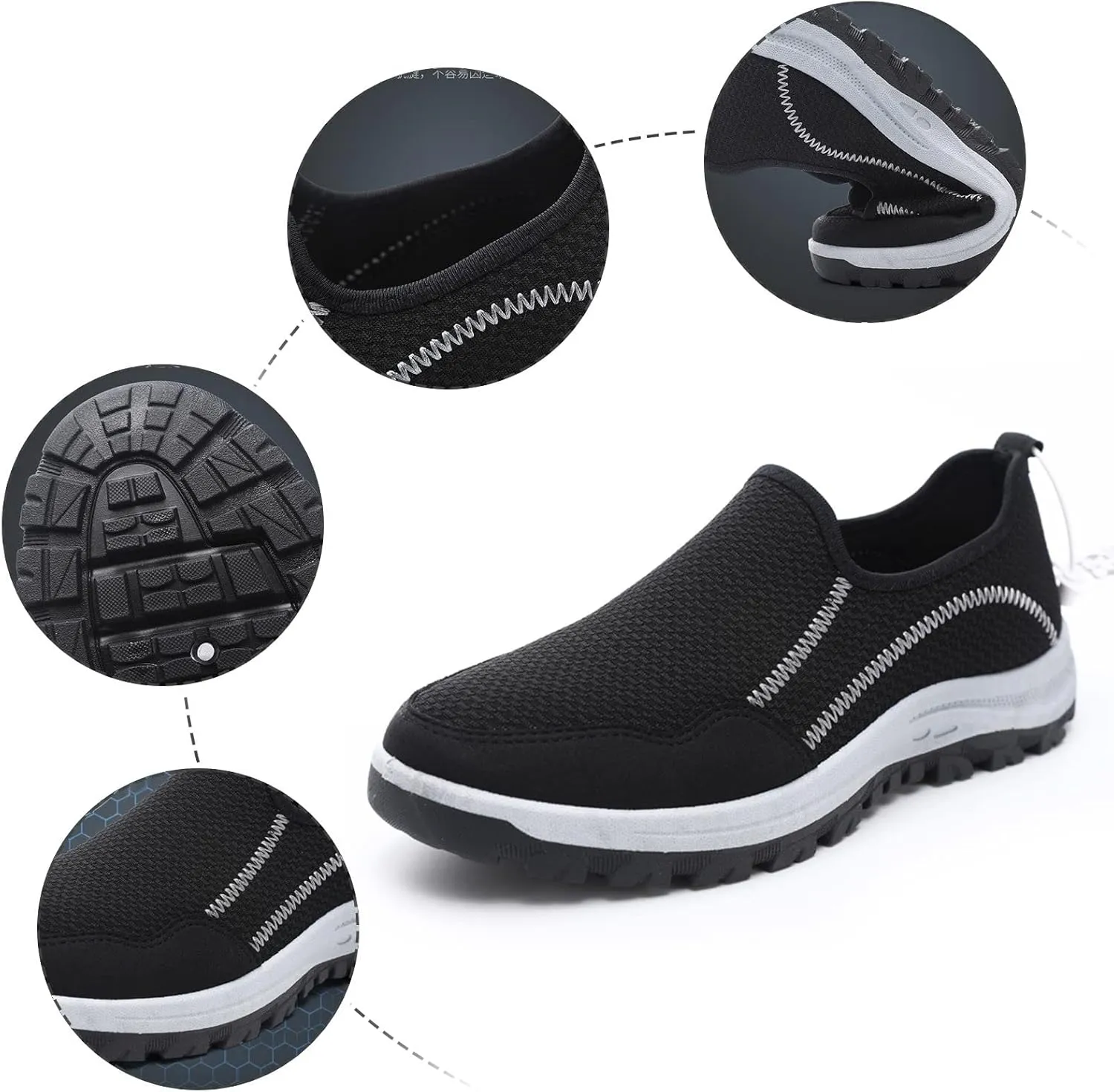 Casual Shoes for Men Men Low Top Walking Shoes Fashion Casual Loafers