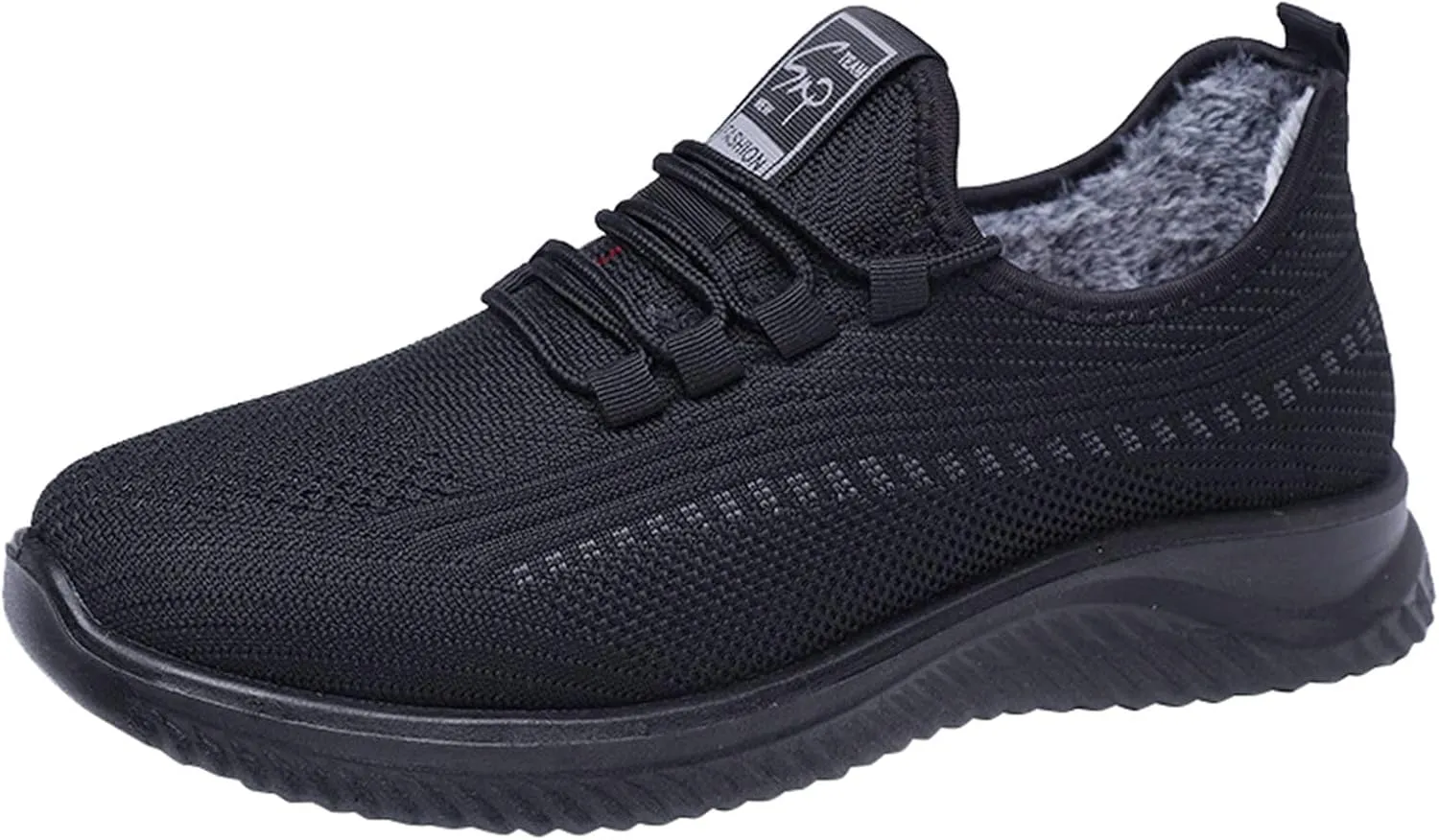Casual Shoes for Men Mens Shoes with Velvet and Thick Soles Cotton Mens Casual Warm Non Slip Snow