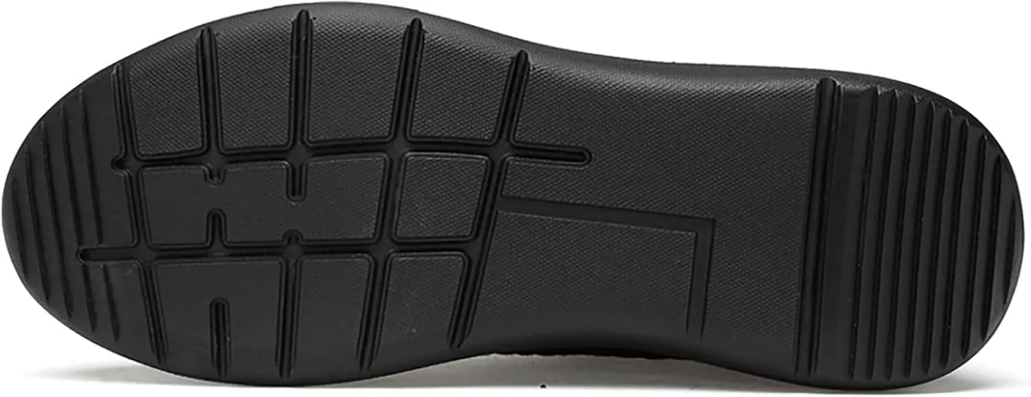 Casual Shoes for Men Soft Cushions Athletic Comfortable Versatile Office Solid Color Lightweight Slip On Loafers