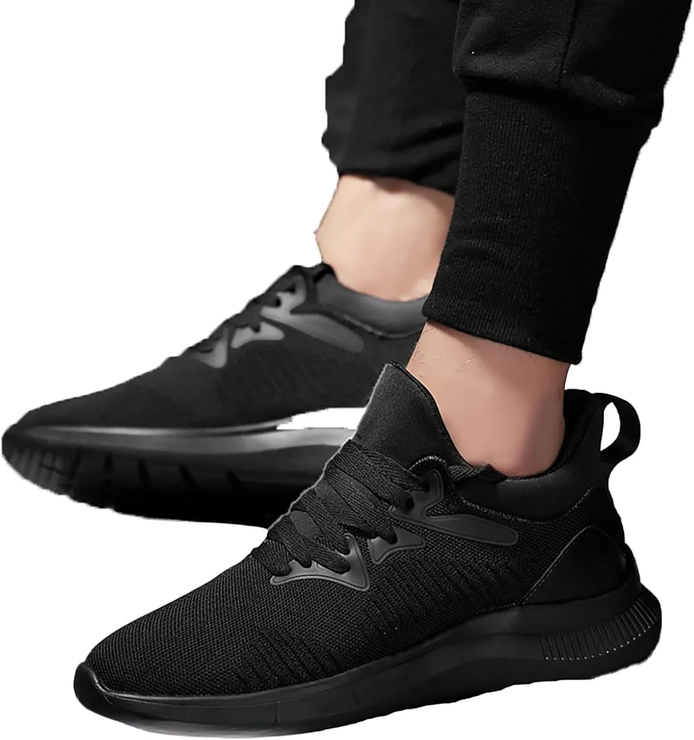 Casual Shoes for Men Soft Cushions Athletic Comfortable Versatile Office Solid Color Lightweight Slip On Loafers