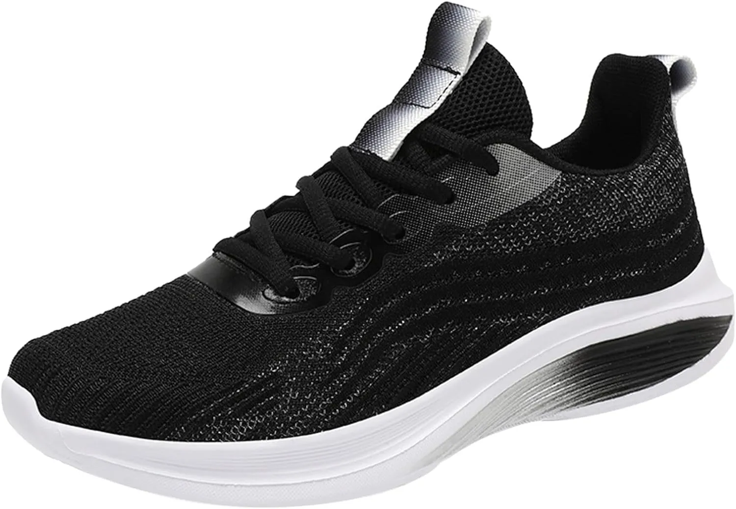 Casual Walking Shoes Men Casual Shoes New Pattern Color Matching Couple Lightweight and Non Slip Lace Up Mesh