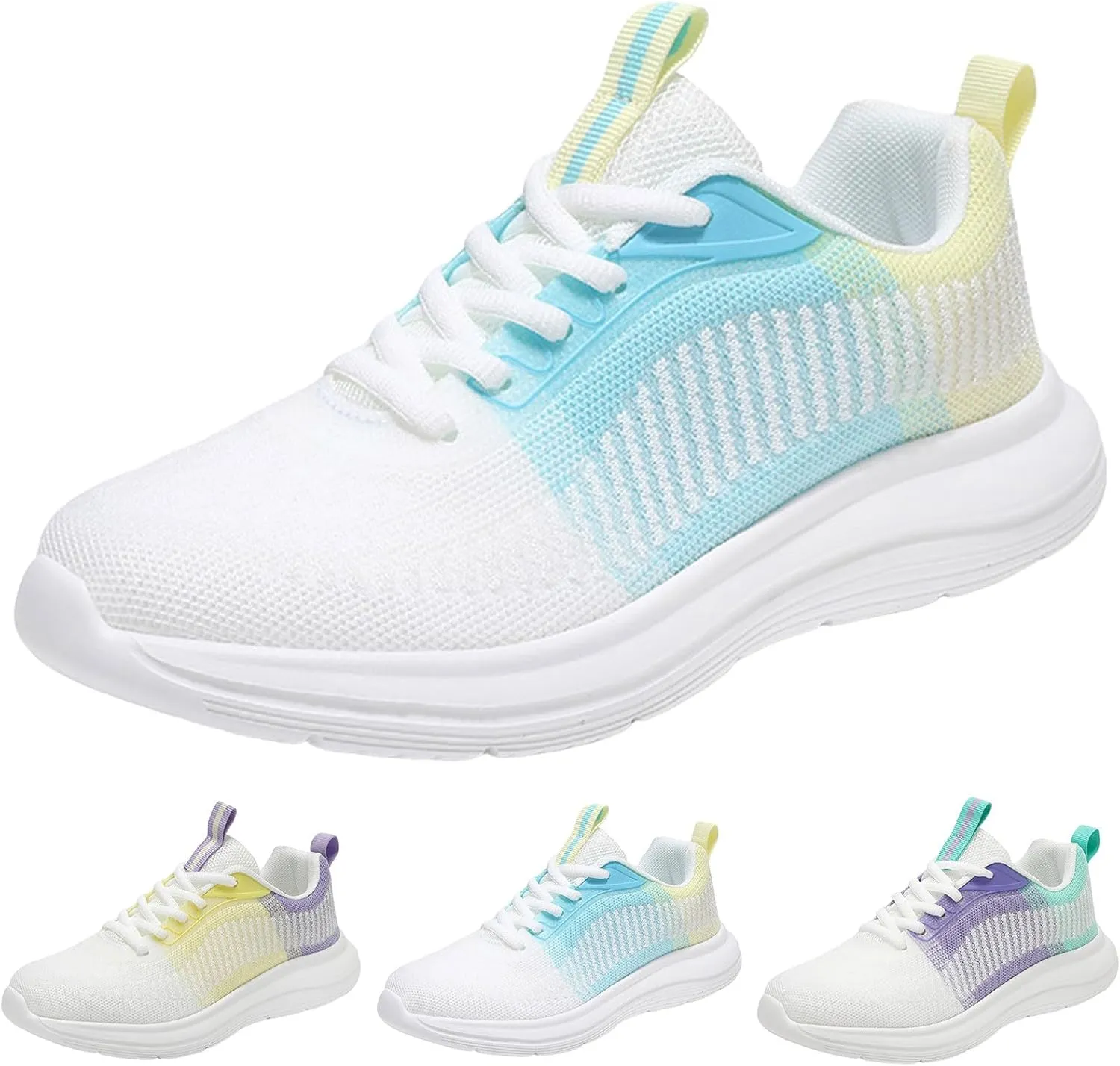 Classic Athletic Skateboard Sneakers for Women Lightweight Slip on Walking Running Shoes Versatile Dress Shoe