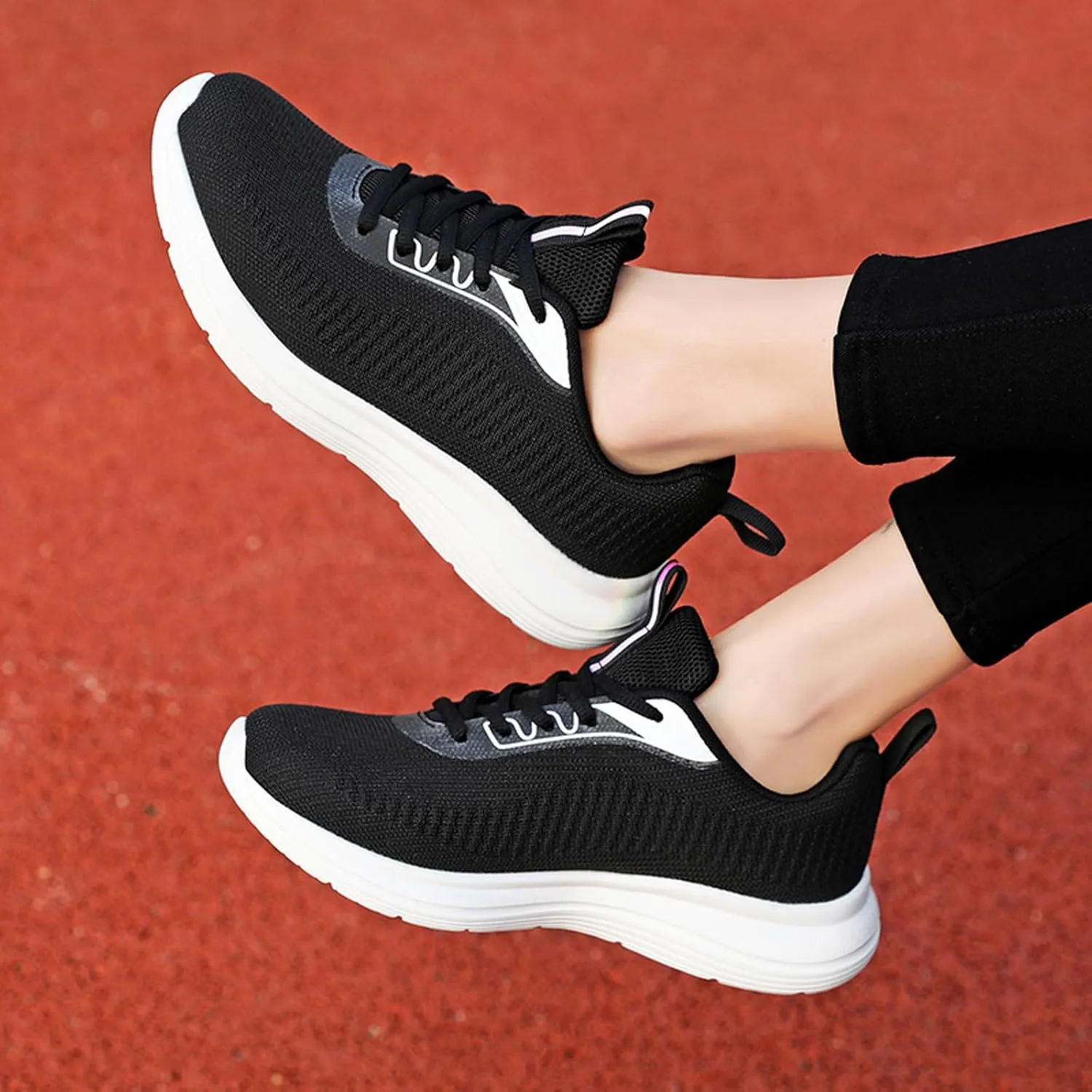 Classic Athletic Skateboard Sneakers for Women Lightweight Slip on Walking Running Shoes Versatile Dress Shoe
