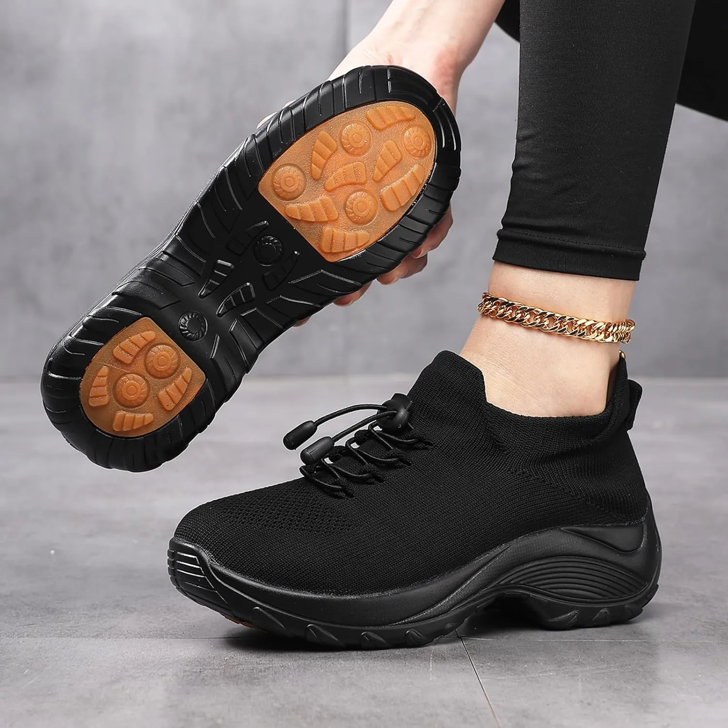 Comfort Wear Orthowear Shoes for Women, Orthopedic Shoe for Women, Wide Width Sneakers Ladies Non Slip Shoe with Arch Support Nurse Babe Shoes Comfortable Walking Sneakers for Plantar Fasciitis