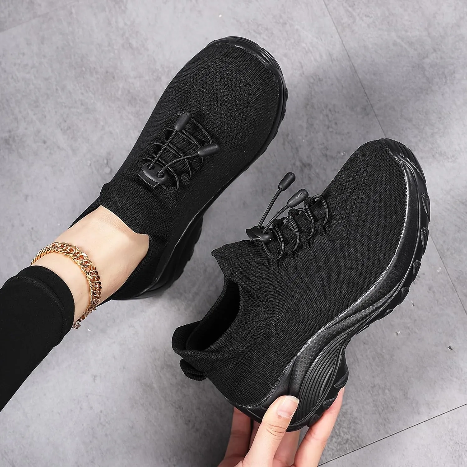 Comfort Wear Orthowear Shoes for Women, Orthopedic Shoe for Women, Wide Width Sneakers Ladies Non Slip Shoe with Arch Support Nurse Babe Shoes Comfortable Walking Sneakers for Plantar Fasciitis