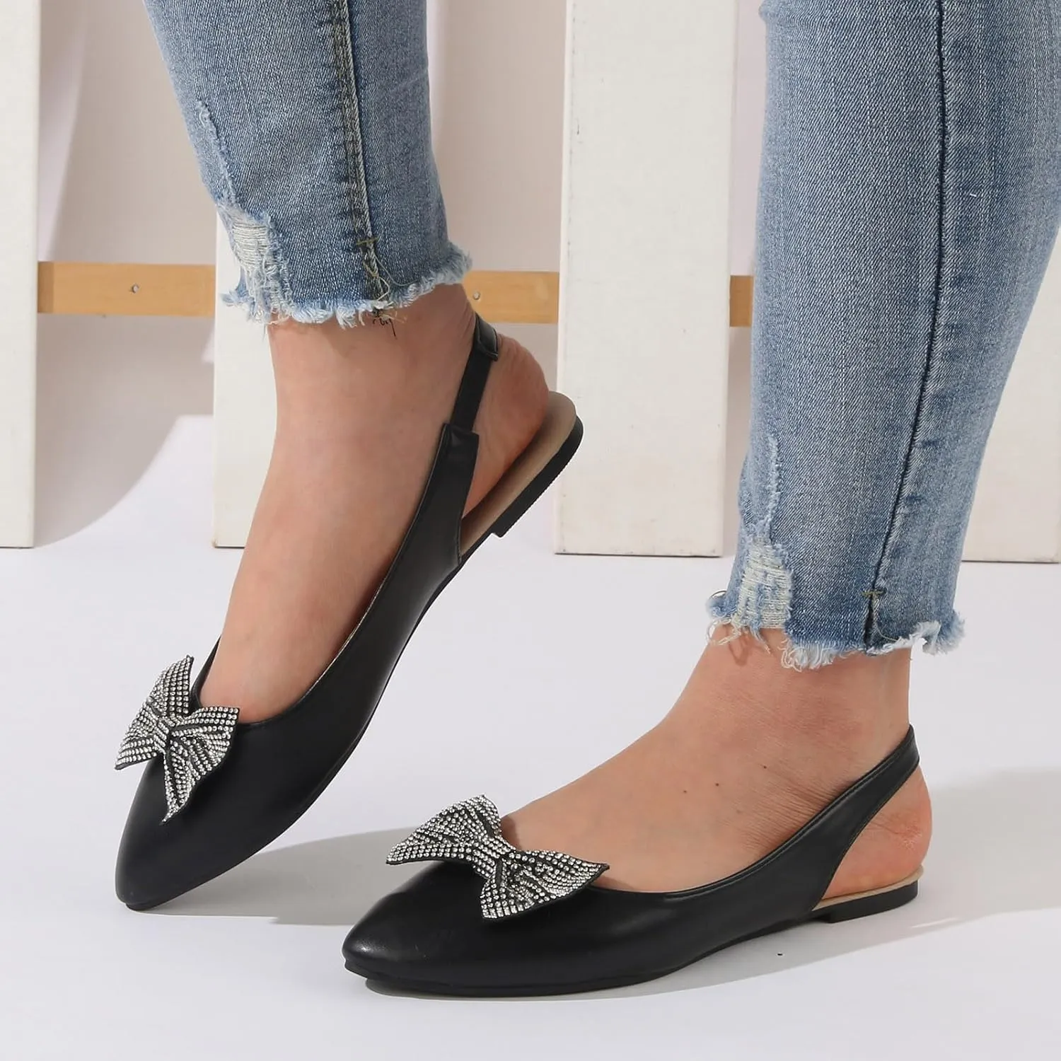 Comfotable Casual Shoes Women Shoes Fashionable Flat Sole Single Fly Woven Thickened Soft Sole Casual Flat