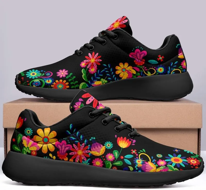 Custom Skull Running Shoes for Women Men Mesh Breathable Comfort Walking Sneaker Sports Athletic Halloween Shoes