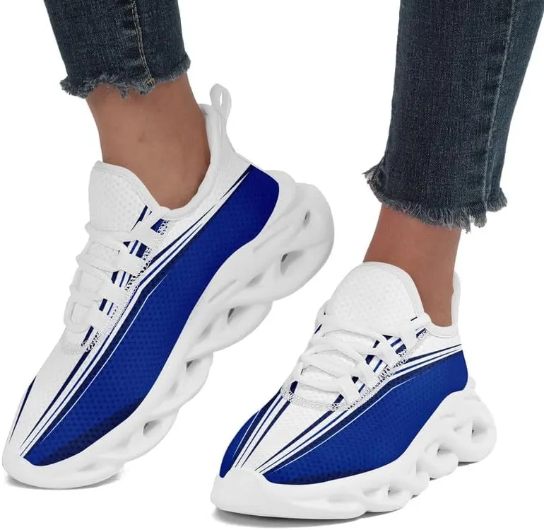 Customize Breathable Road Running Shoes Personalized Mesh Athletic Sneaker Cushioned Neutral Fashion Sport Trainers