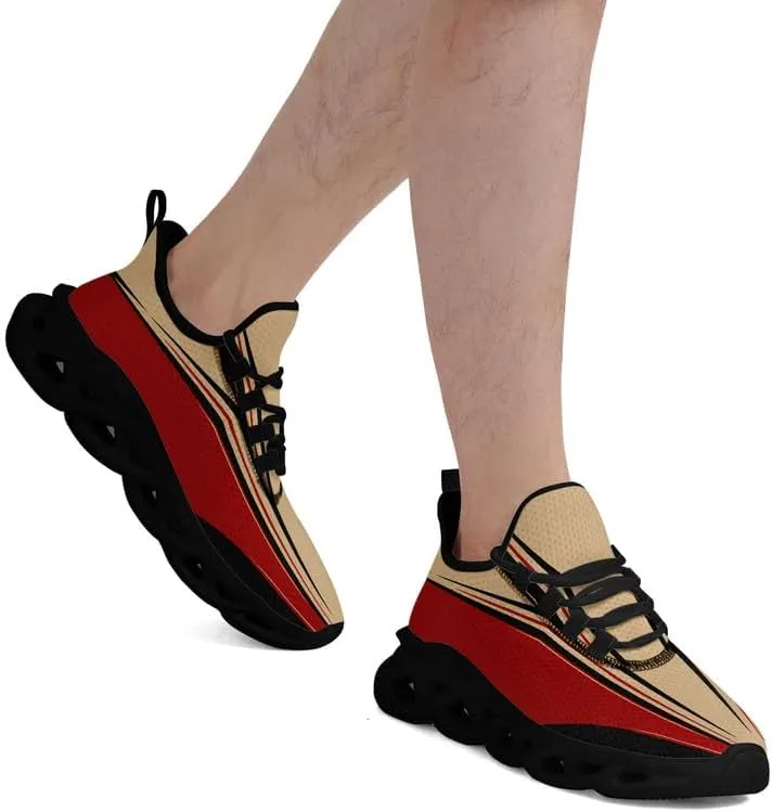 Customize Breathable Road Running Shoes Personalized Mesh Athletic Sneaker Cushioned Neutral Fashion Sport Trainers