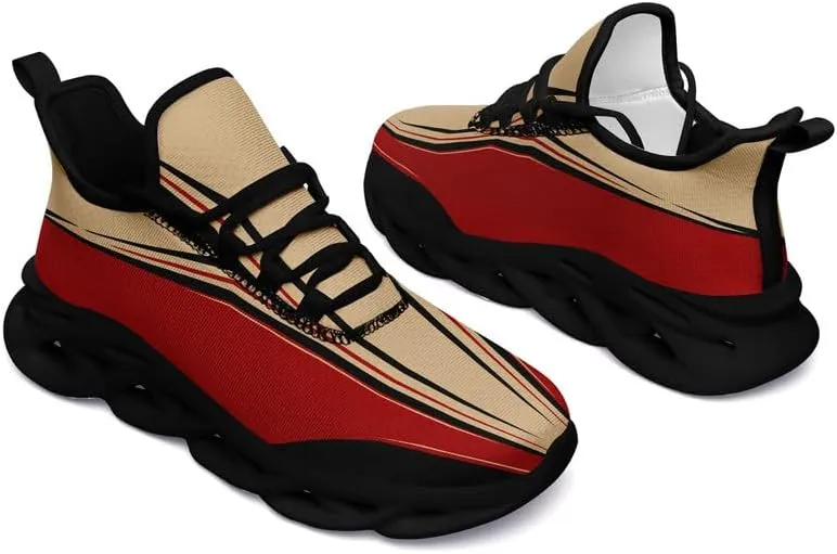 Customize Breathable Road Running Shoes Personalized Mesh Athletic Sneaker Cushioned Neutral Fashion Sport Trainers