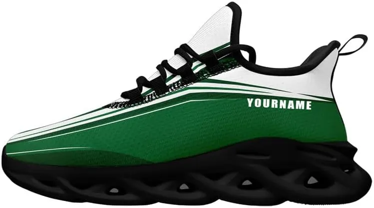 Customize Breathable Road Running Shoes Personalized Mesh Athletic Sneaker Cushioned Neutral Fashion Sport Trainers