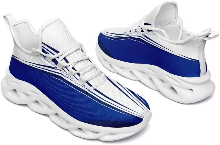 Customize Breathable Road Running Shoes Personalized Mesh Athletic Sneaker Cushioned Neutral Fashion Sport Trainers